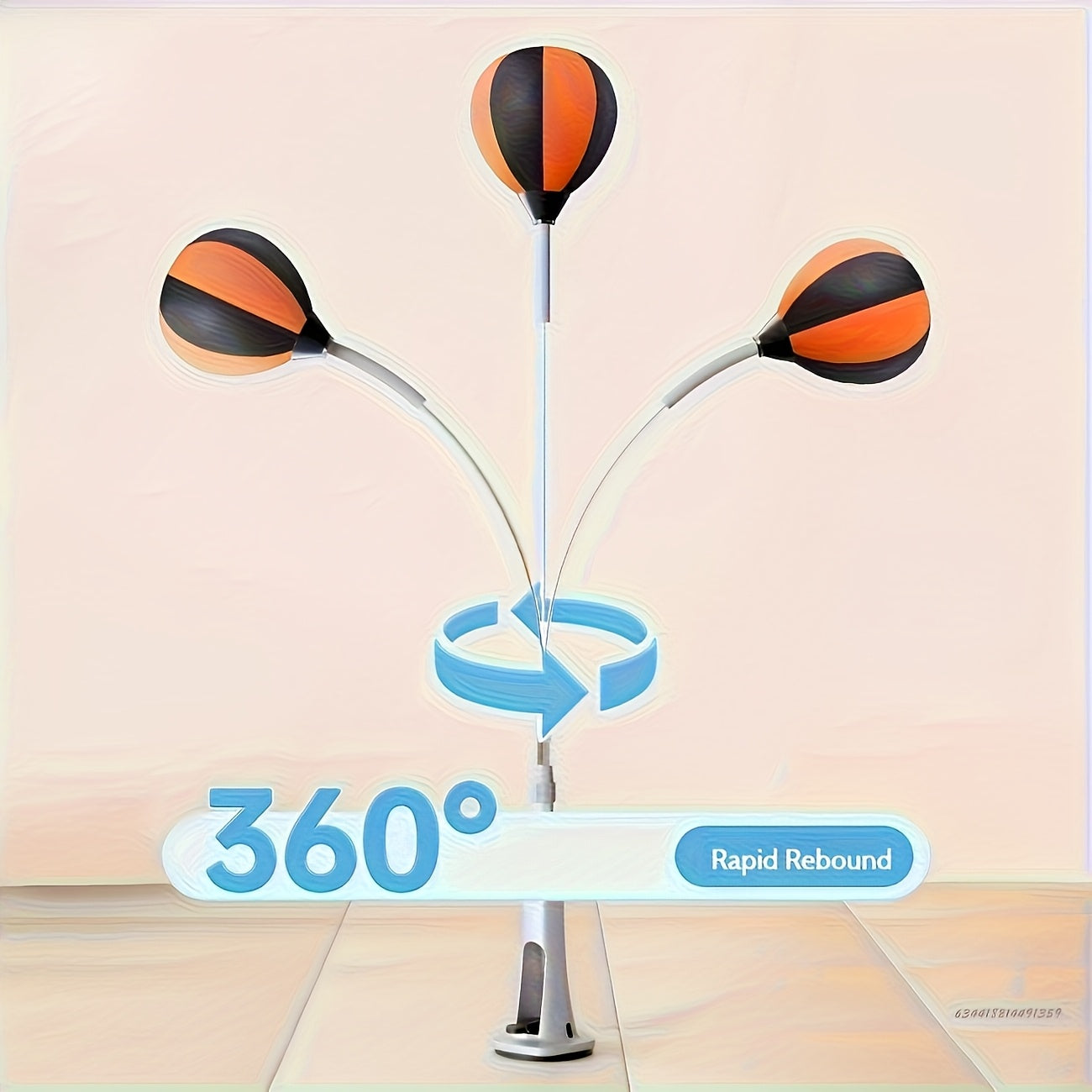130.0-160cm Height Adjustable Punching Bag with Sturdy Frame, Strong Suction Cups & Orange/Black Design - Indoor Fitness Sandbag for Agility Training, Holiday Gift (Christmas, Valentine's Day), Boxing Ball, Reflective Trainin