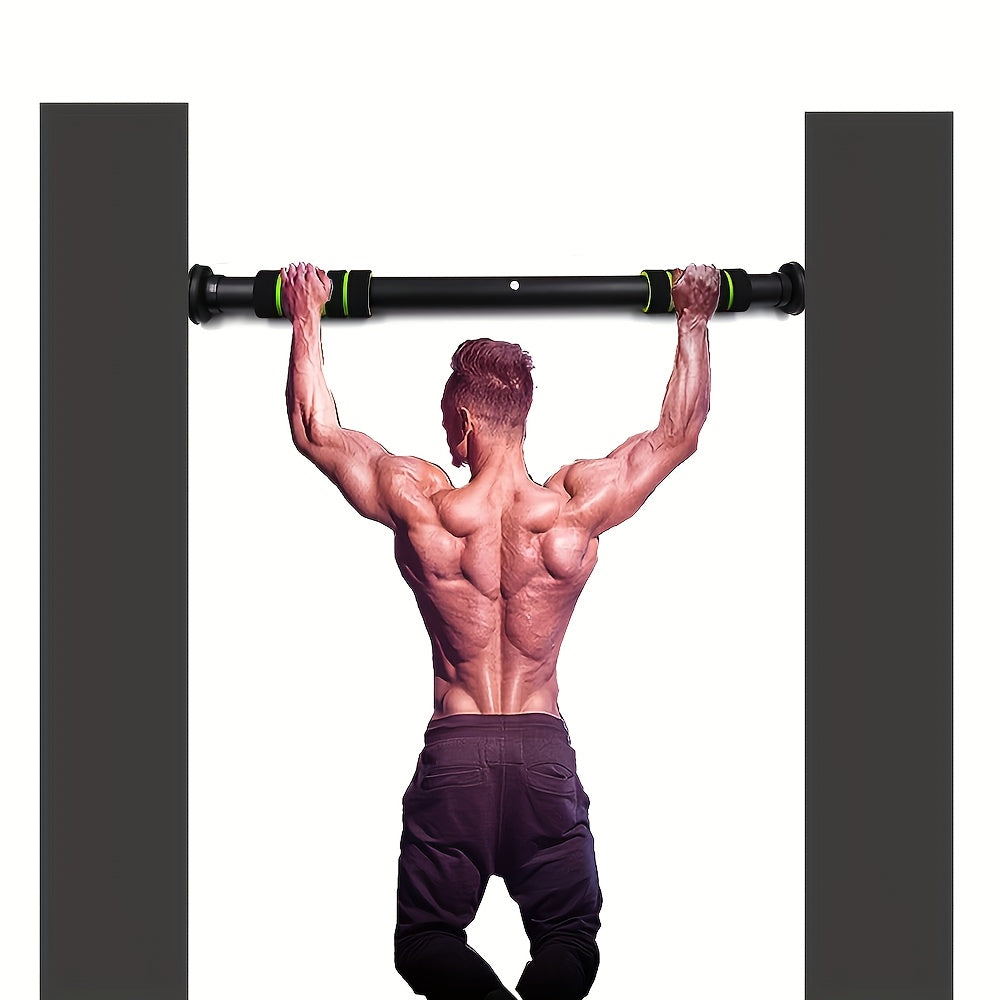 Wall-Mounted Pull-Up Bar for Indoor Use, Adjustable Door Frame Design, Easy Installation Without Drilling, Ideal for Strength Training And Bodyweight Workouts.
