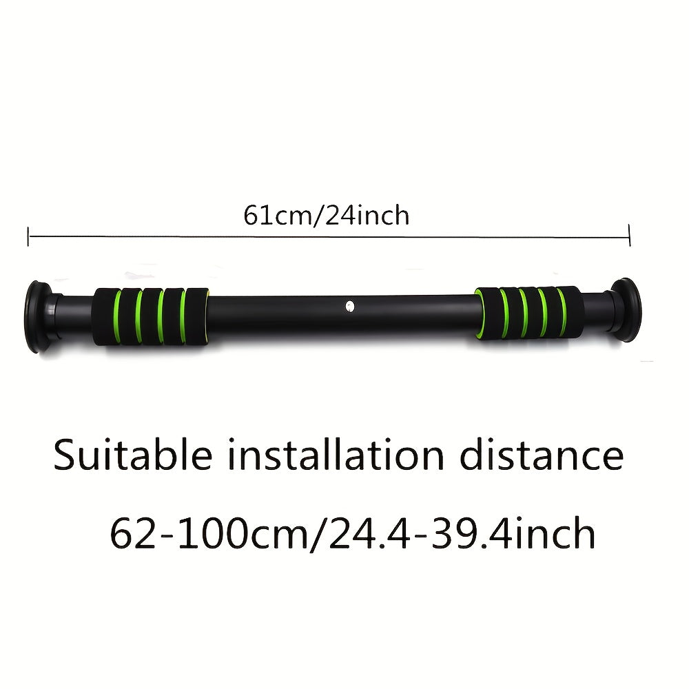 Wall-Mounted Pull-Up Bar for Indoor Use, Adjustable Door Frame Design, Easy Installation Without Drilling, Ideal for Strength Training And Bodyweight Workouts.