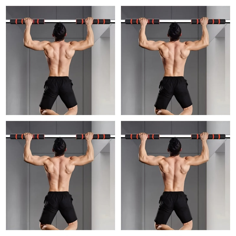 Wall-Mounted Pull-Up Bar for Indoor Use, Adjustable Door Frame Design, Easy Installation Without Drilling, Ideal for Strength Training And Bodyweight Workouts.