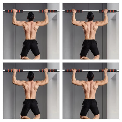 Wall-Mounted Pull-Up Bar for Indoor Use, Adjustable Door Frame Design, Easy Installation Without Drilling, Ideal for Strength Training And Bodyweight Workouts.